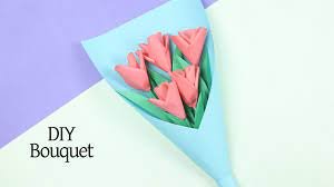 Simple Paper Flower Bouquet